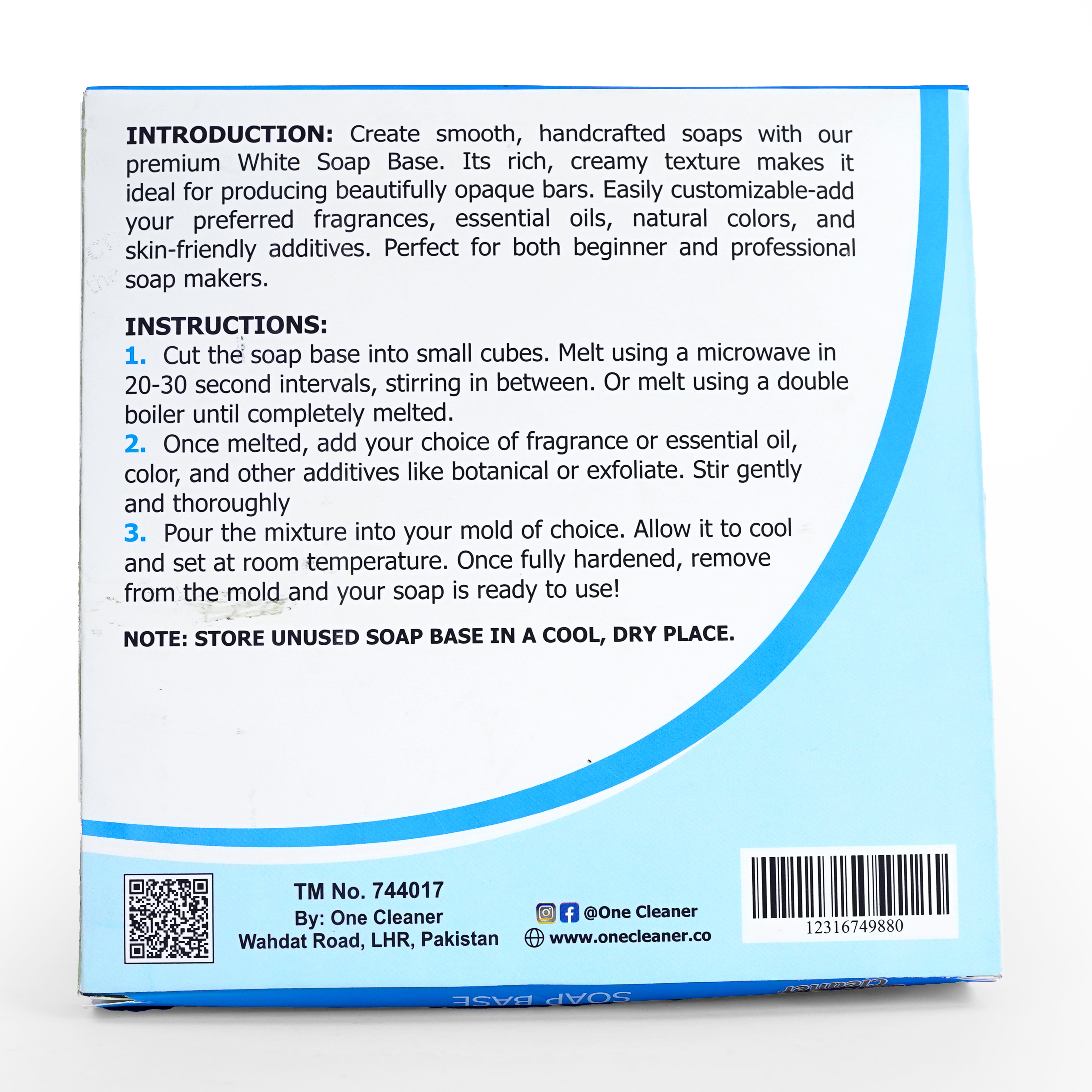 TRANSPARENT MELT & POUR SOAP BASE